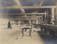 Interior of Dominion Bridge Company Ltd. Lachine plant early 20th century.