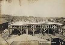 Construction of the Dominion Bridge Company Ltd. Lachine plant. June 16th, 1915 - 2:00 P.M 16 June 1915.