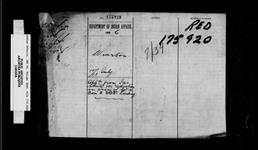 CAPE CROKER AGENCY - APPLICATION OF JAMES SHUTE FOR A REDUCTION IN THE PRICE OF LOT 4, CON. 2, EAST OF BURY ROAD IN LINDSAY TOWNSHIP 1896-1897