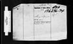 PENETANGUISHENE AGENCY - SALE OF ISLAND NO. 143, HONEY HARBOUR, GEORGIAN BAY TO NEIL MCCORVIE (SKETCH) 1899-1921