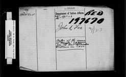CARADOC AGENCY - REQUESTS ASKING IF THE NAME OF CAPTAIN MAUZEE (NOWQUAKEZHIK, CALEB LOON) APPEARS ON THE PAYLISTS OF THE CHIPPEWAS OF THETHAMES 1898