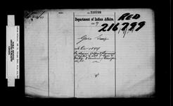 GORE BAY AGENCY - CLAIM OF ALBERT EDWARD ORFORD TO LOT 7, CON. 7, MILLS TOWNSHIP 1899-1905