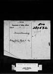 TEMISCAMINGUE AGENCY - SALE BY BAZIL SIMPSON OF HIS LOT 9, BLOCK X, TEMISCAMINGUE RESERVE, TO PHILIPPE LAGUERRE. (COPY OF ORDER IN COUNCIL REGARDING THE SURRENDER) 1911-1932