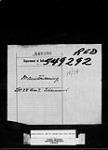 MANITOWANING AGENCY - APPLICATION FROM GEORGE BROWN TO PURCHASE LOT 28, CON. 7, TEHKUMMAH TOWNSHIP 1920
