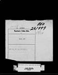 GORE BAY AGENCY - APPLICATION OF DONALD BAILLIE AND JAMES RUMLEY TO PURCHASE LOT 28, CON. 4, ROBINSON TOWNSHIP 1905-1926