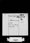 MANITOWANING AGENCY - APPLICATION OF GEORGE HAVER TO PURCHASE LOT 5, CON. 15, ASSIGINACK TOWNSHIP 1907-1917