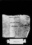 CORRESPONDENCE RELATING TO ELECTIONS IN THE SADDLE LAKE AGENCY 1897-1912