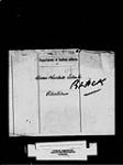 CORRESPONDENCE RELATING TO ELECTIONS IN THE QUEEN CHARLOTTE ISLANDS AGENCY 1901-1912