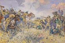 The Fight at Seven Oaks, 1816 vers 1945.
