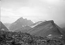 Washmawapta Escarpment Station; view towards Mt. Goodsir 1906