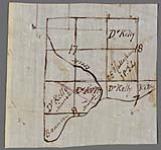 [Sketch showing the lots sold to Dr. Kelly, Pennefather Township] [cartographic material] [1874]
