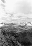 Direction 252 at Station 245; Holmes River valley, dist. left; Mt. Chalco, right; Tributary of Jackpine valley, centre front 1923