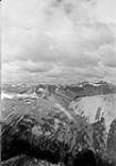 Direction 295 at Station 247; Mountains west of Jackpine valley; Mt. Curly, extreme right 1923