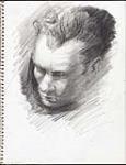 Untitled - Sketchbook [mostly self-portraits] 1944 ca.