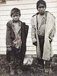 Two Cree boys [graphic material] ca. 1901-1904.