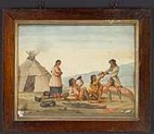 Indian encampment [ca. 1815].