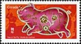 Year of the Pig [philatelic record] = Année du Cochon = [Title in Chinese characters] [5 Jan. 2007.