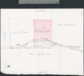 [Oka Reserve no. 16. Sketch showing the road running between the lots owned by Cyrus Cook and Mrs. Etienne] [cartographic material] 1894