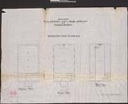 [Caradoc Reserve no. 42]. Drawings of a council hall to be erected at Caradoc Reserve [architectural drawing] [1886]
