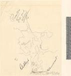 [Rough sketch showing the location of island no.125A near Roberts Island in Georgian Bay, Ont., owned by Miss Gidley] [cartographic material] [1927]