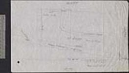 [Nipissing Reserve no. 10. Sketch showing location of parcel of land facing Duchesnay Creek, on Lot 1, Con. B of Commanda Township, Ont., leased by Mr. Richardson] [cartographic material] [1938]