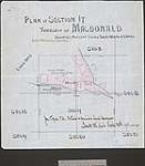 Plan of section 17, township of MacDonald, [Ont.] showing present shore line & marsh lands [cartographic material] / Jos. Cozens, C.E., Ontario & Dominion Land Surveyor 1901