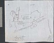 [Caughnawaga Reserve no. 14]. Laronde's plan, rough sketch [of properties on the] Caughnawaga [Indian Reserve, Que.] [cartographic material] [1905]