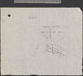 [Rough sketch showing the location of the piece of land in Gore Bay, Ont. applied for by Angus Mattheson] [cartographic material] [1910]