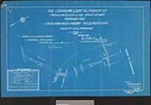 [Caughnawaga Reserve no. 14]. The Canadian Light & Power Co., transmission line right of way through the Caughnawaga Indian Reservation, County of Laprairie, P.Q. [cartographic material] / prepared by Seraphin Ouimet, Civil Engineer & Quebec Land Surveyor 1912
