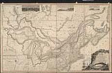 Map of the Boundary of Upper & Lower Canada with adjacent parts of the United States of America & c. [cartographic material] / compiled from the latest surveys and adjusted from the most recent and aproved astronomical observations by Joseph Bouchette 1815.