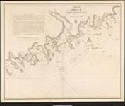 Chart of part of the coast of Nova Scotia [cartographic material] : from documents in the Hydrographical Office of the Admiralty. February 1827. Sheet IX 3 March 1827, 1829.