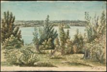 Vue de la baie Penetanguishene 1844.