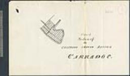 [Caradoc Reserve no. 42]. Copy of portion of the Chippawa Indian Reserve, Caradoc [cartographic material] [1882]
