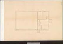 [Restigouche Reserve no. 1. Plan of the first floor of the school proposed to be used as a hospital on the Indian Reserve] [architectural drawing] [1900]