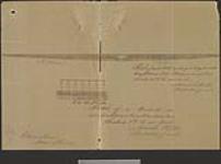 Sketch of a culvert and grading on side line between river lots 48 and 49, Tus[carora township] [technical drawing] 1892.