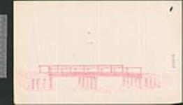 [Sarnia Reserve no. 45. Drawing of a bridge to be built on the Sarnia Indian Reserve no. 45, Ont.] [architectural drawing] [1899]