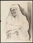 Old Woman with Shawl [graphic material] 1940.