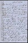 Letters from Thomas Hunton to Amelia (Houghton) Hunton [184-]-1854
