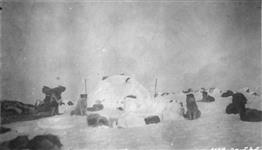Camp on east shore of Amadjuak Lake 1927
