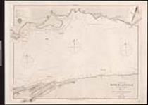Plans of the River St. Lawrence below Quebec, sheet I, from Point de Monts to Bersimis River [cartographic material] / surveyed by Capt. H.W. Bayfield R.N., F.A.S., 1827-1834 1 Dec. 1837, April 1863.