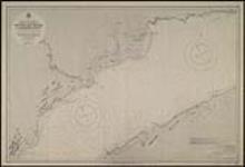 River St. Lawrence - Pointe des Monts to Father Point [cartographic material] : from the Canadian government charts of 1935 14 Oct. 1938.