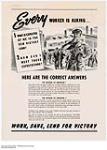 Every Worker is Asking...  Work, Save, Lend for Victory 1942.