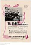 We Will Remember : ninth victory loan drive November 1945