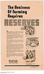 The Business of Farming Requires Reserves : eight victory loan drive April 1945