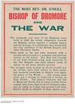 The Most Rev. Dr. O'Neill Bishop of Dromore and the War 1914-1918