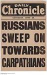 Russians Sweep on Towards Carpathians 1914-1918