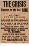 The Crisis, Answer to the Call Now! 1914-1918