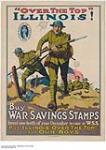 "Over the Top" Illinois! Buy War Saving Stamps : war savings stamps drive 1914-1918