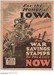 For the Honor of Iowa, Buy War Savings Stamps : war savings stamps drive 1914-1918