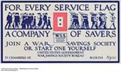 For Every Service Flag, A Company of Savers 1914-1918